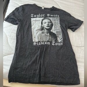 Reputation Taylor Swift Black T-Shirt